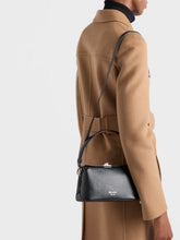 Prada Black Midi Saffiano Leather Bag