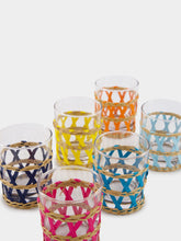Polspotten Reed Tumblers Glass set of 6