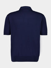 Piacenza 1733 Dark Navy Cotton Polo Shirt