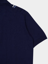 Piacenza 1733 Dark Navy Cotton Polo Shirt