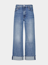 Mother Blue The Dodger Flood Cuff Jeans