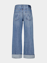 Mother Blue The Dodger Flood Cuff Jeans