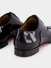 Christian Louboutin Black Greggo Patent Oxfords