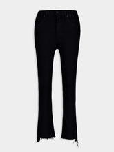 Mother The Insider Black Cropped Jeans