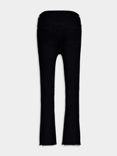 Mother The Insider Black Cropped Jeans