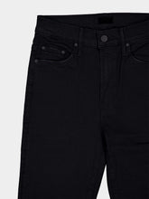 Mother The Insider Black Cropped Jeans