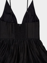 Zimmermann Black Illustration V Neck Midi Dress