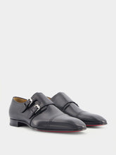 Christian Louboutin Mortimer double buckle leather shoes