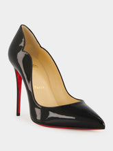 Christian Louboutin Black Hot Chick 100 Patent Leather Pumps