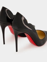 Christian Louboutin Black Hot Chick 100 Patent Leather Pumps