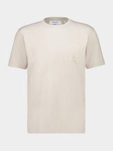 Off-White Cream Big Double Cotton T-Shirt