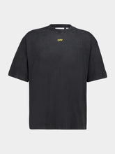 Off-White Black Fallen Caravaggio Skate Cotton T-Shirt