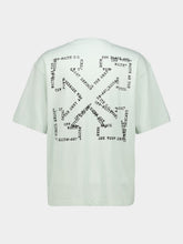 Off-White Mint Type Arrow Cotton T-Shirt