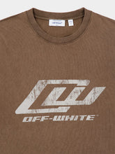Off-White Brown OWR Logo Cotton T-Shirt