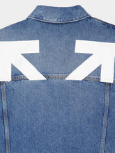 Off-White Blue Half Arrow Skate Denim Jacket