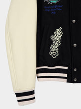 Off-White Black Panthers Wool Regular Varsity Jacket