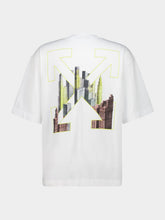 Off-White White Palace Arrow Skate Cotton T-Shirt
