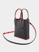 Christian Louboutin Cabata Mini Black Leather Tote Bag