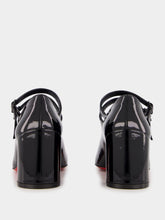 Christian Louboutin Black Miss Jane Patent Leather Pumps