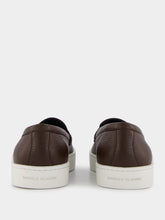 Manolo Blahnik Ellis Brown Calf Leather Loafers