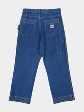 Bode Indigo Embroidered Denim Knolly Brook Trousers