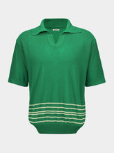 Bode Green Bentgrass Boxy Polo