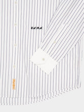 Bode Black and White Steamboat Stripe Shirt