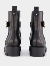 Christian Louboutin Chelsea Booty Lug leather boots