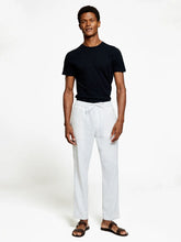 Frescobol Carioca White Oscar Linen Trousers