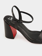 Christian Louboutin Miss Jane Sandal 85 in Black Lamb Nappa Leather