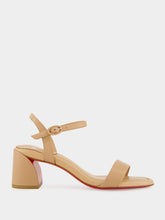 Christian Louboutin Miss Jane Sandal 55 in Blush Lamb Nappa Leather