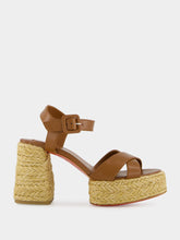Christian Louboutin Calakala 85 Leather Espadrilles