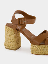 Christian Louboutin Calakala 85 Leather Espadrilles