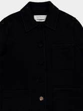 Gabriela Hearst Black Ulu Chore Jacket