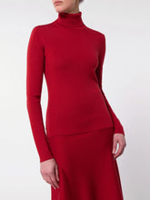 Gabriela Hearst Scarlet Red May Knit Turtleneck