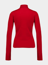 Gabriela Hearst Scarlet Red May Knit Turtleneck