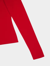 Gabriela Hearst Scarlet Red May Knit Turtleneck