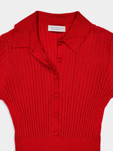 Gabriela Hearst Red Topaz Amor Knit Midi Dress