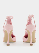 Manolo Blahnik Marwam Pink Suede Ankle Strap Pumps