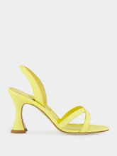 Light Yellow Ammoursli Nappa Sandals