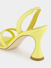 Light Yellow Ammoursli Nappa Sandals | PDP - Fashion Clinic