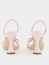 Manolo Blahnik Light Pink Ammoursli Nappa Sandals
