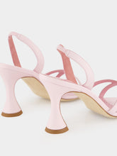 Manolo Blahnik Light Pink Ammoursli Nappa Sandals