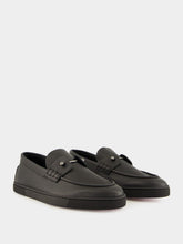 Christian Louboutin Black Chambeliboat Boat Shoes