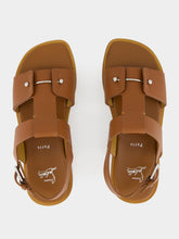 Christian Louboutin Chambeliss Cuoio Leather Sandals