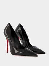 Christian Louboutin Black Patent Leather Miss Z 120 Pumps