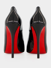 Christian Louboutin Black Patent Leather Miss Z 120 Pumps