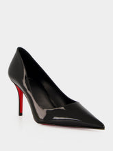 Christian Louboutin Black Miss Z 80 Patent Leather Pumps