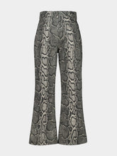 Gabriela Hearst Greyscale Recycled Bootcut Cropped Jeans