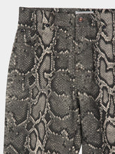 Gabriela Hearst Greyscale Recycled Bootcut Cropped Jeans